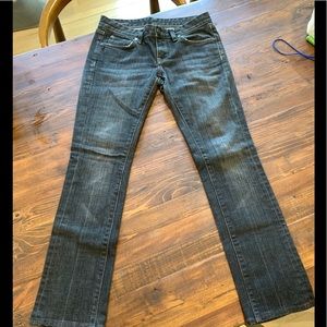 Club Monaco black/grey slim boots jeans